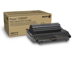 Xerox Phaser 3300MFP Black Toner Cartridge (106R01412), High Yield