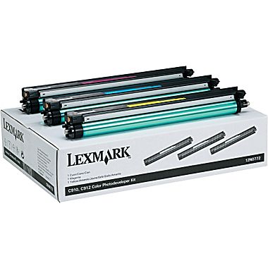 Lexmark 12N0772 Color Photodeveloper Kit, 3/Pack-12N0772