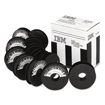 IBM 41U1680 Black Printer Ribbons OEM Box Of 6