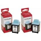 Lexmark 16G0096 (No. 60) Color InkJet Cartridges 2 Pack